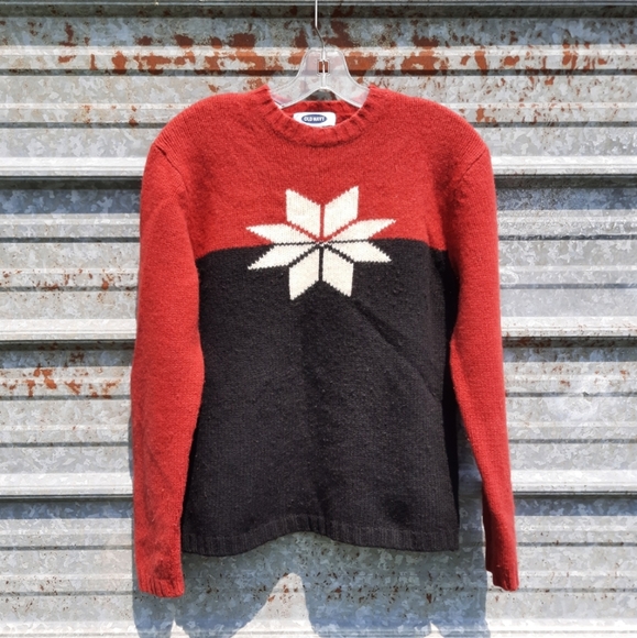 Old Navy Other - VINTAGE Old Navy Lambswool Crew Neck Sweater